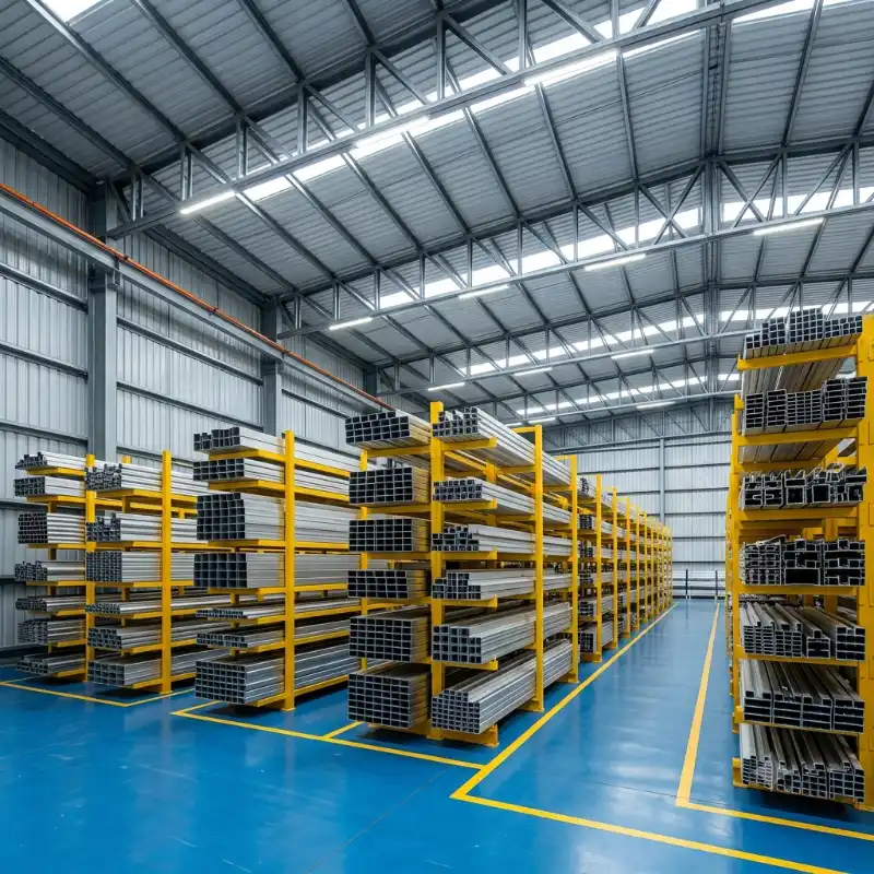 bodega de perfilería de aluminio Bogotá — Ingealuminios