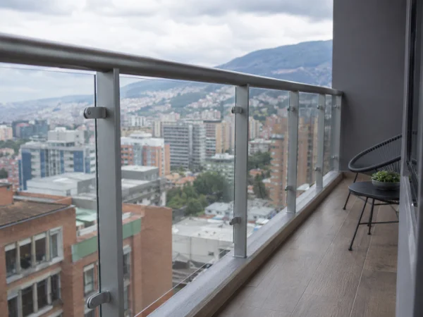 barandas de aluminio para balcones