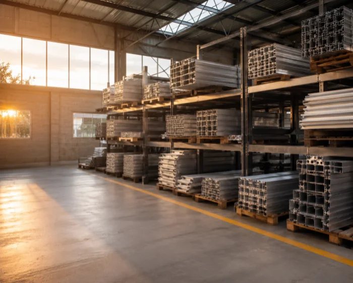 distribuidor de aluminio para constructoras — perfilería y carpintería para edificio