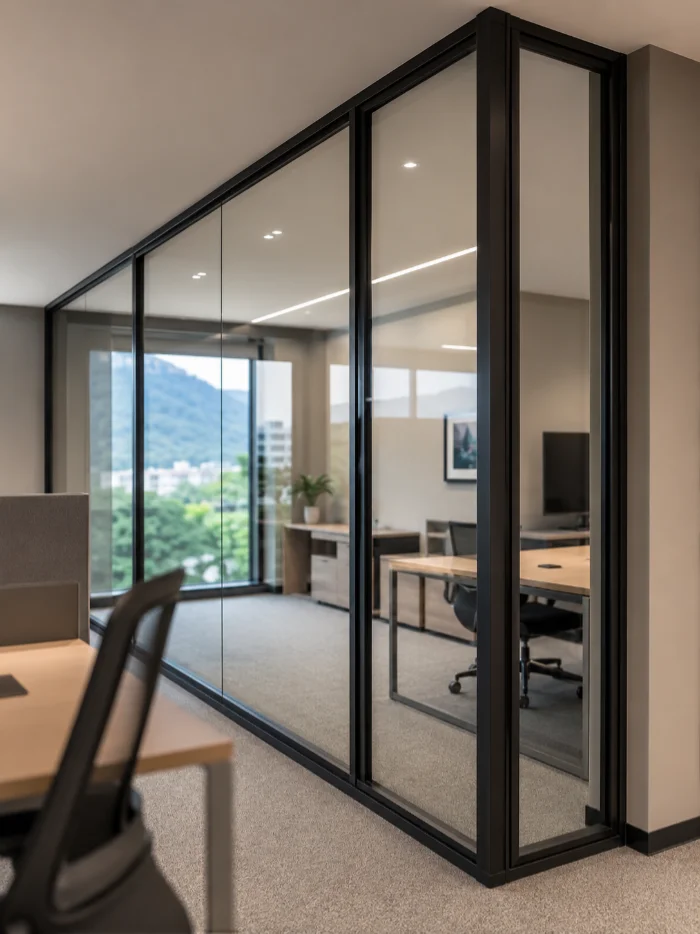 divisiones en aluminio — soluciones para baños, oficinas y espacios comerciales Ingealuminios