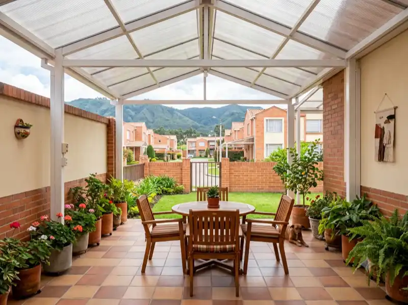 policarbonato para patios Bogotá