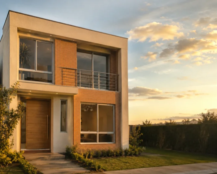 fachada de aluminio instalada — proyectos Ingealuminios
