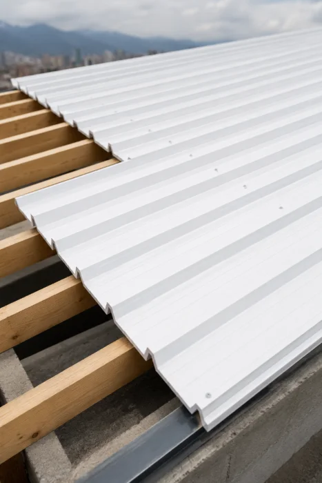 tejas termoacústicas UPVC IngeRoof — instalación profesional