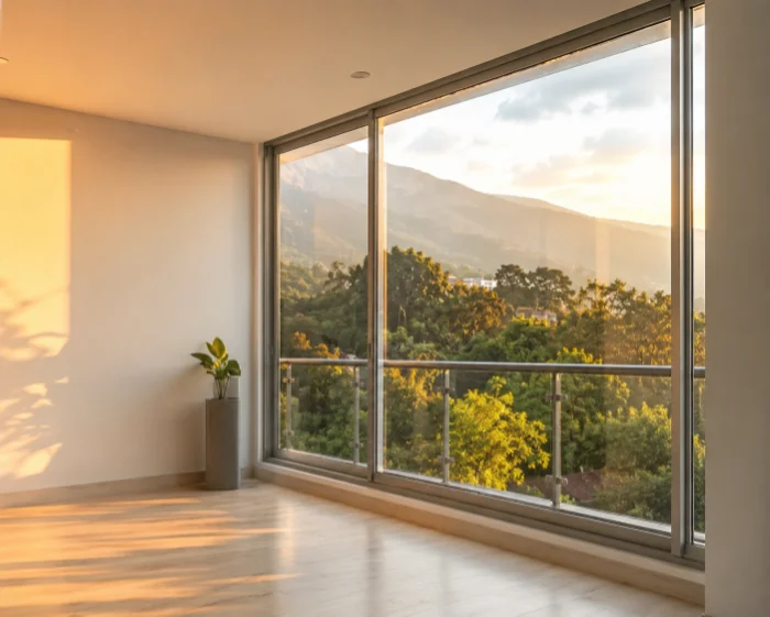 ventanas de aluminio instaladas — proyecto Ingealuminios